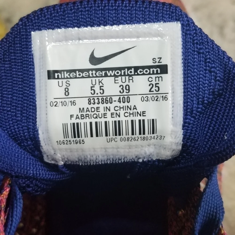 Nike Knit Tennis Shoes Sneakers 8